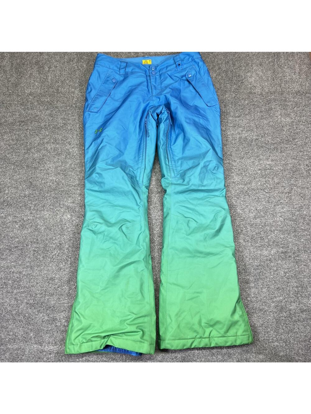 Under Armour Pants Womens Small Multicolor Snow Fleece Insulated Pockets